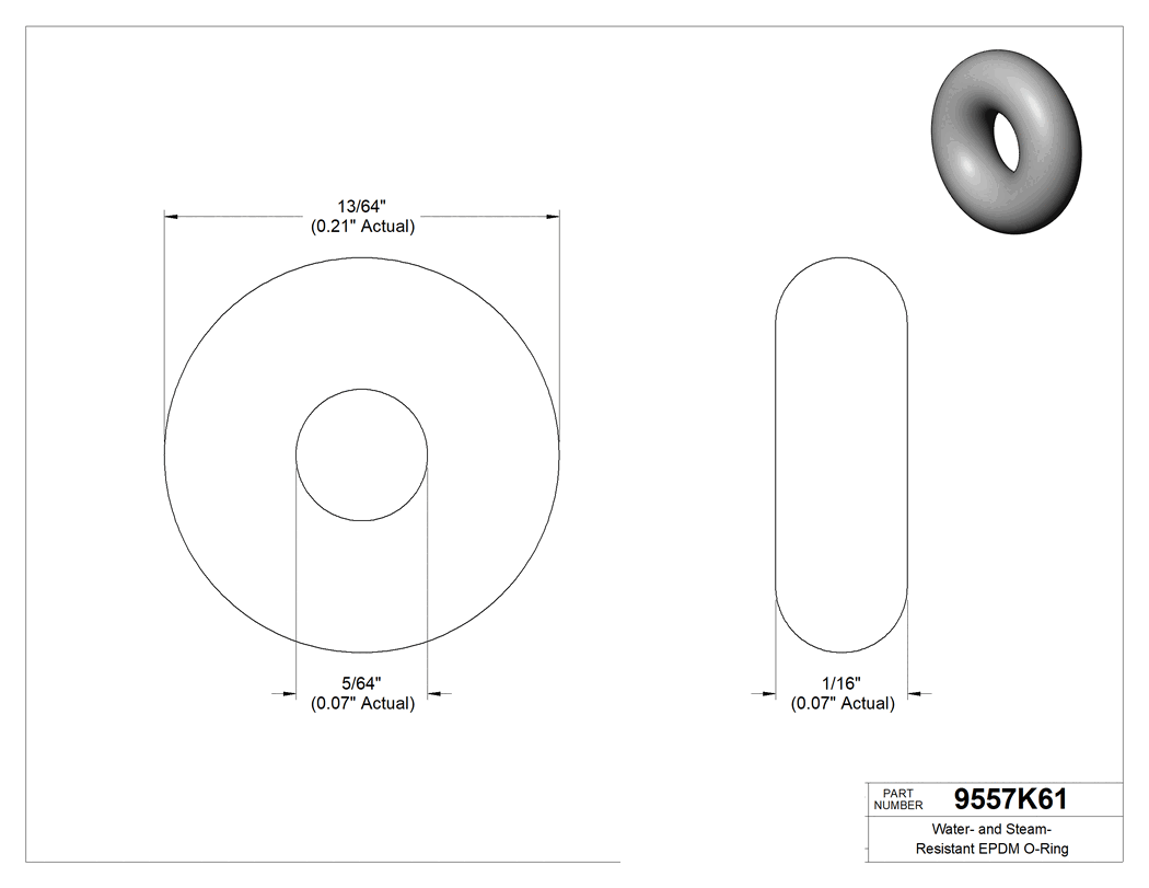 Technical drawing - 9557K61